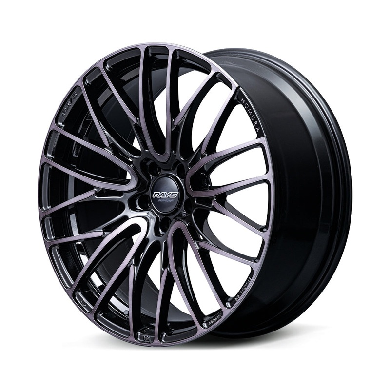RAYS HOMURA 2X10BD BLACK CLEAR EDITION 19X8J +38 5X114.3 GLOSSY BLACK/BLACK CLEAR (BFJ) FOR  27299803895BFJ