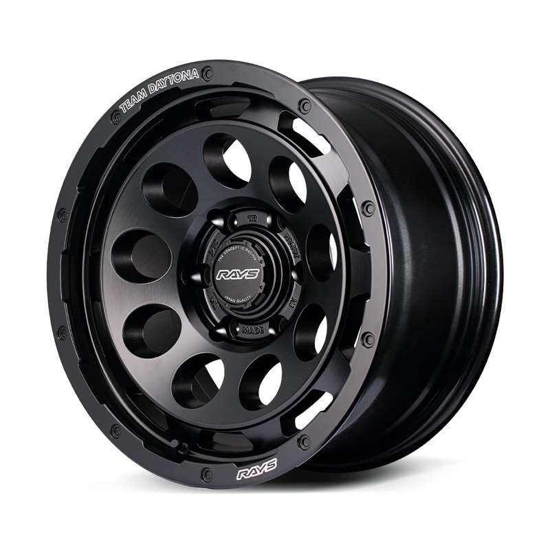 RAYS TEAM DAYTONA D9 17X8.5J +10 6X139.7 SEMI-GLOSS BLACK (BOJ) FOR  38257851014BOJ