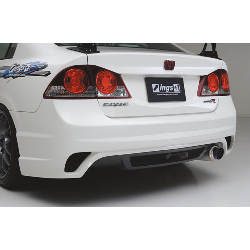 INGS N-SPEC REAR BUMPER HYBRID FOR HONDA CIVIC TYPE-R FD2 00149-00301