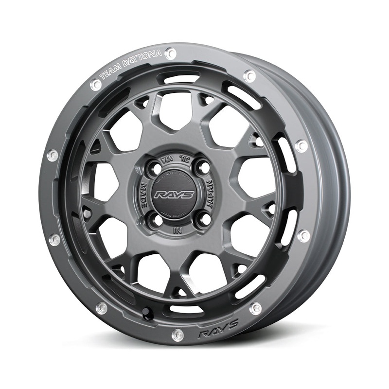 RAYS TEAM DAYTONA M9+ COLLECTION 15X5J +47 4X100 SEMI-GLOSS ARMS GRAY (GOL) 38285504792GOL