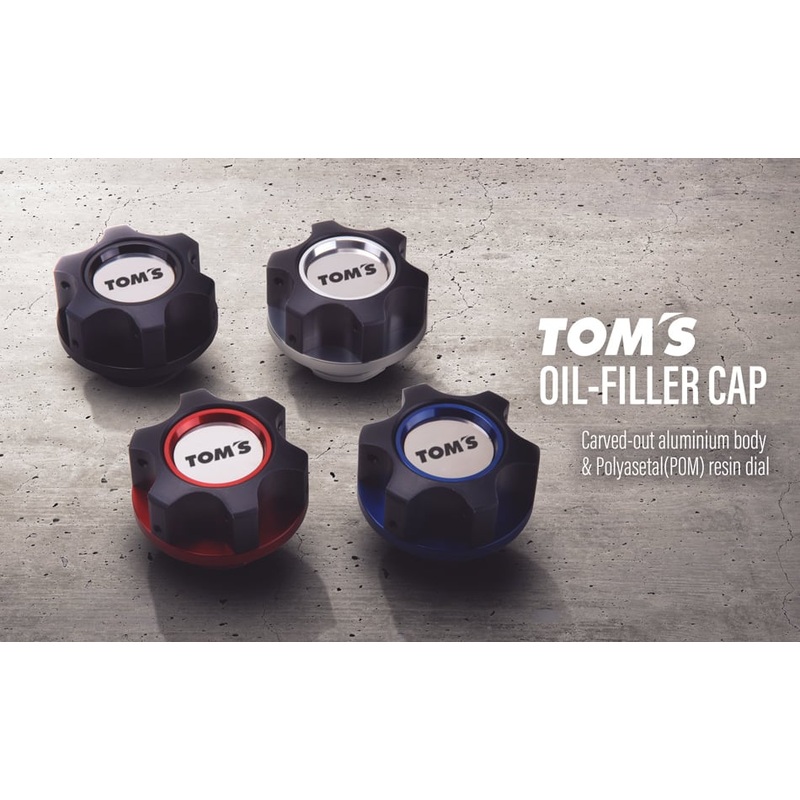 TOMS OIL FILLER CAP RED 12180-TS017