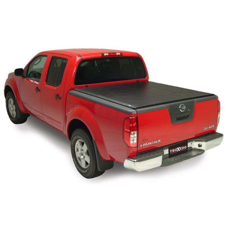 Lo Pro Tonneau Cover-Black-2004-2015 Nissan Titan 6ft. 6in. Bed - CFRI736076915