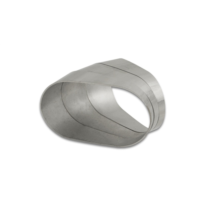 Pie Cuts; 45 Degree Horizontal Plane Oval; Nominal Tube Size 3.50 inch; - CFRI736073115