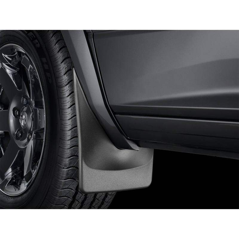 MudFlap No-Drill DigitalFit MudFlap Kit; Black; - CFRI736088646