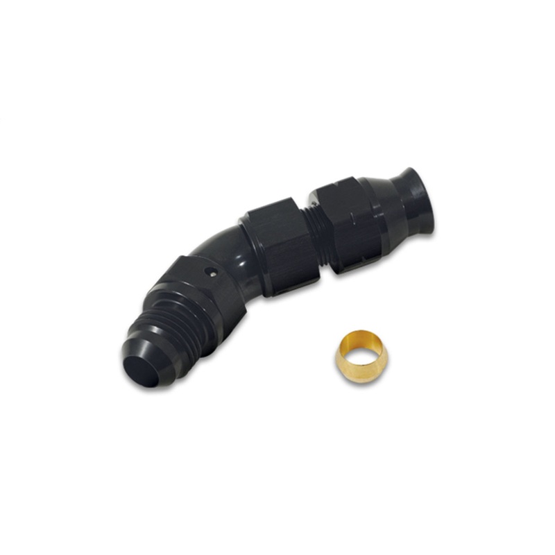 45 Degree Tube to Male AN Adapter; Tube O.D. - 1/2 in.; AN Size: -8; - CFRI736072843