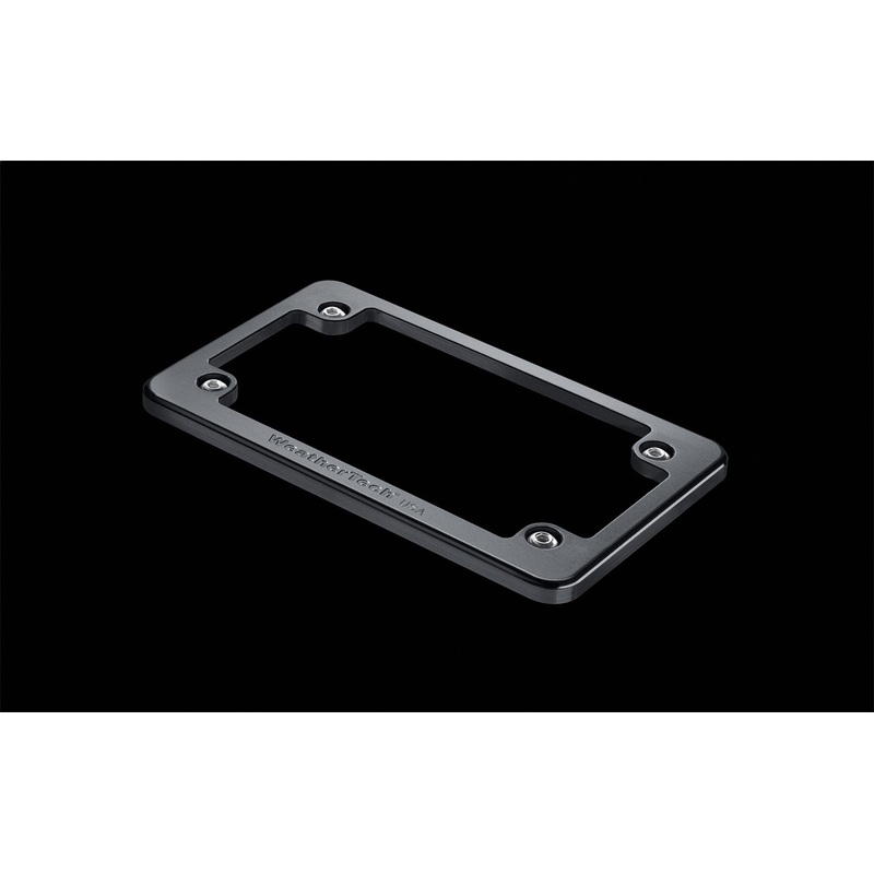 Billet License Plate Frame; Black; - CFRI736087507