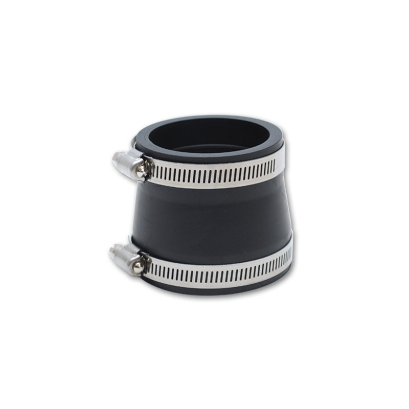 Non-Reinforced Silicone Reducer; 3 in. ID x 4 in. ID x 3 in. Long; Black; - CFRI736073281