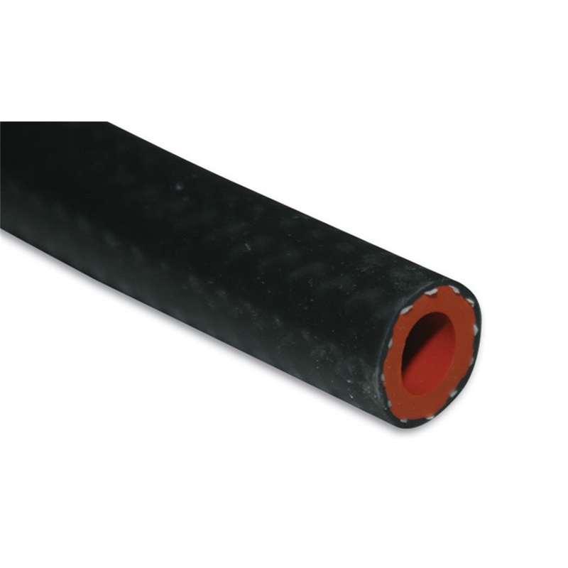 Silicone Heater Hose; 1/2 in./13mm ID x 20 ft. Long; Gloss Black; - CFRI736072396