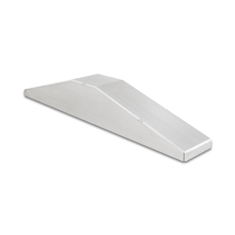 Vertical Intercooler Endtank; 3.50 in. W x 24.0 in. L x 3.0 in. Thick; Aluminum; - CFRI736072171