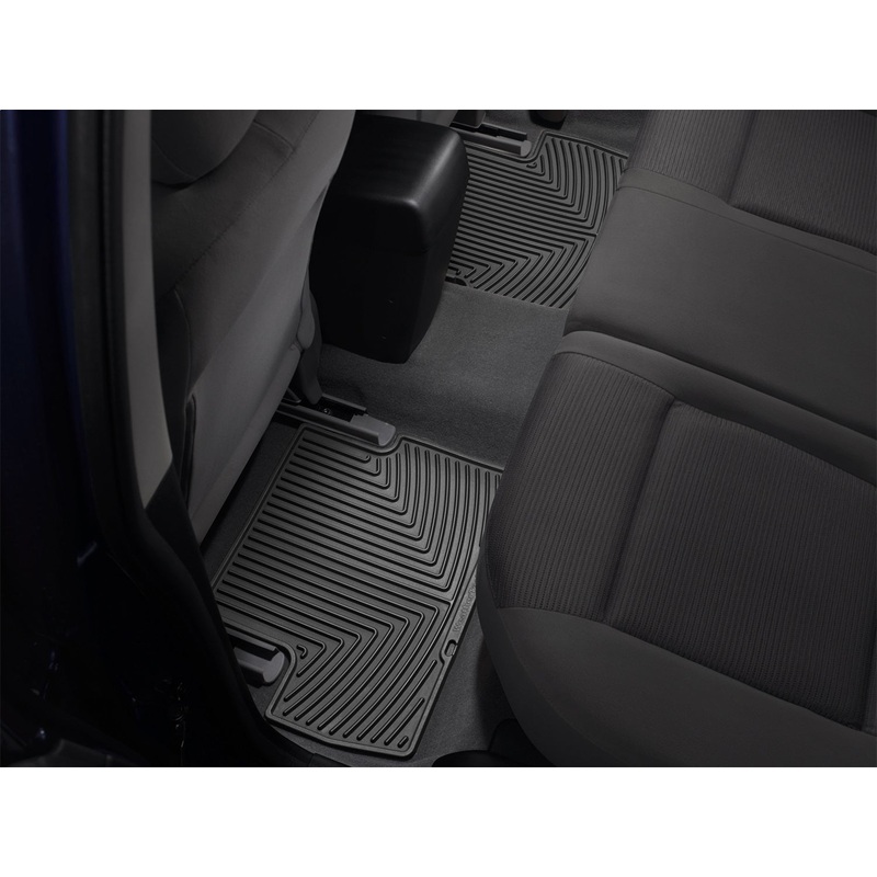 All Weather Floor Mats; Black; Rear; - CFRI736078630
