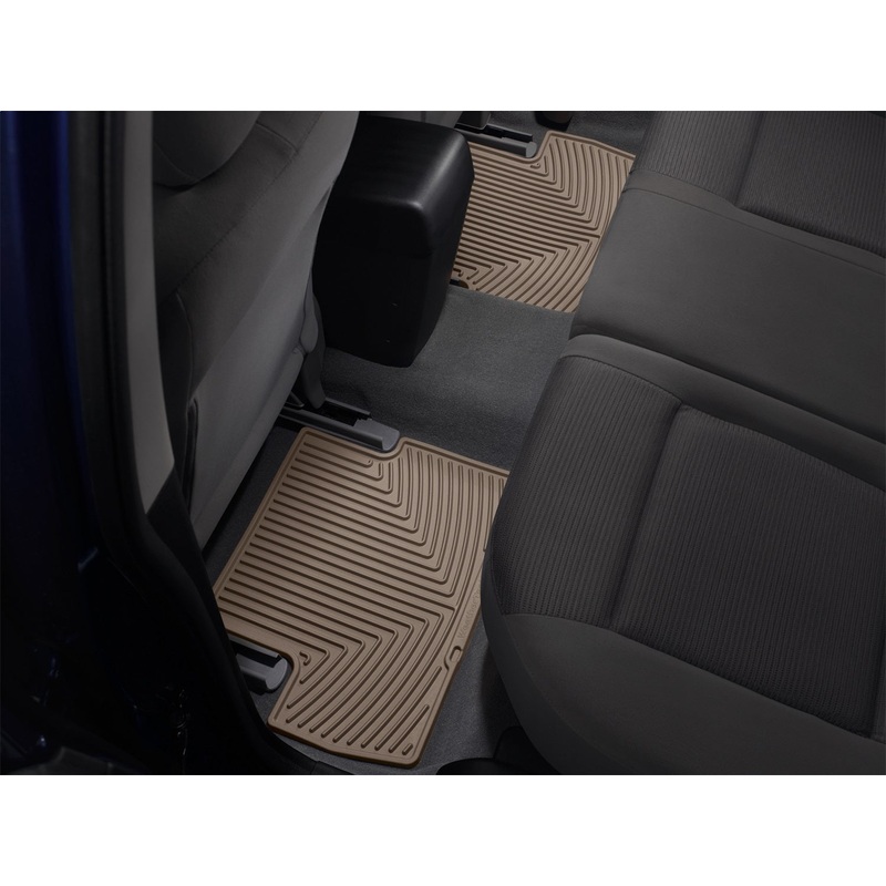 All Weather Floor Mats; Tan; Rear; - CFRI736078626