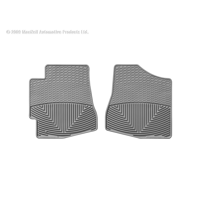 All Weather Floor Mats; Gray; Front; - CFRI736078415