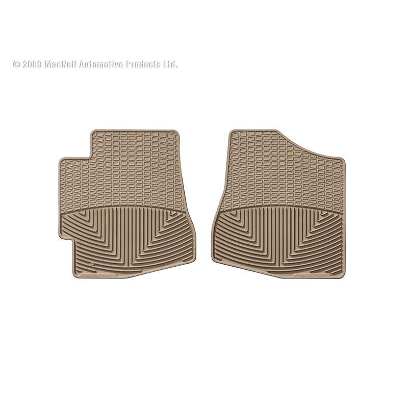 All Weather Floor Mats; Tan; Front; - CFRI736078411