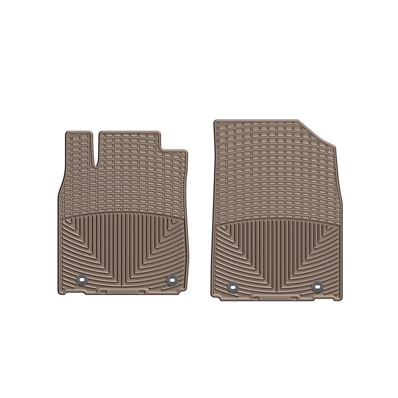 All Weather Floor Mats; Tan; Front; - CFRI736078498