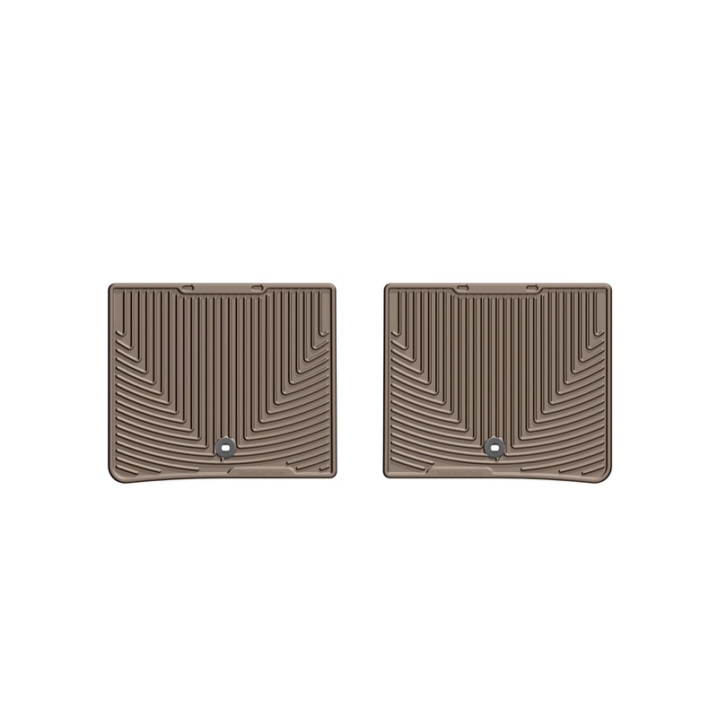 All Weather Floor Mats; Tan; Rear; - CFRI736078482