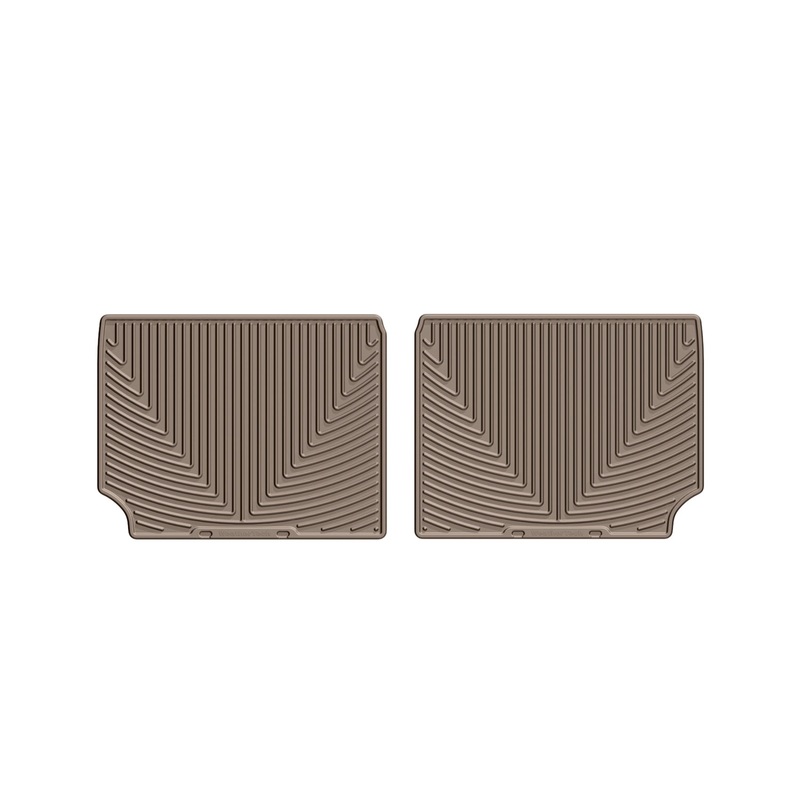All Weather Floor Mats; Tan; Rear; - CFRI736078551