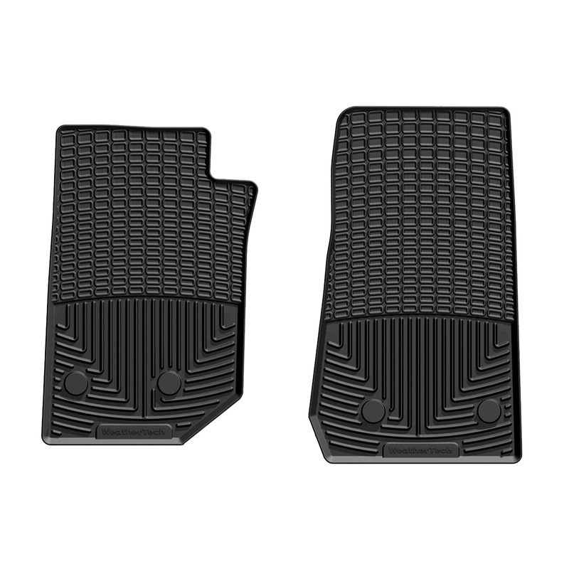 All Weather Floor Mats; Black; Front; - CFRI736078202