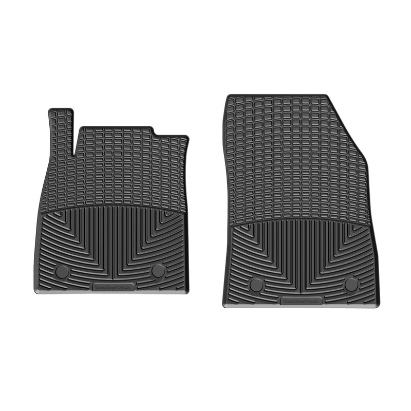 All Weather Floor Mats; Black; Front; - CFRI736078228
