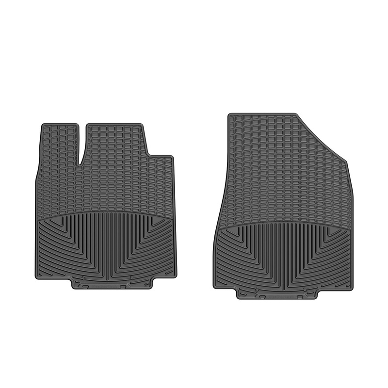 All Weather Floor Mats; Black; Front; - CFRI736078254