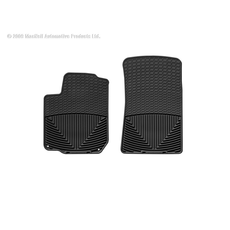 All Weather Floor Mats; Black; Front; - CFRI736078297