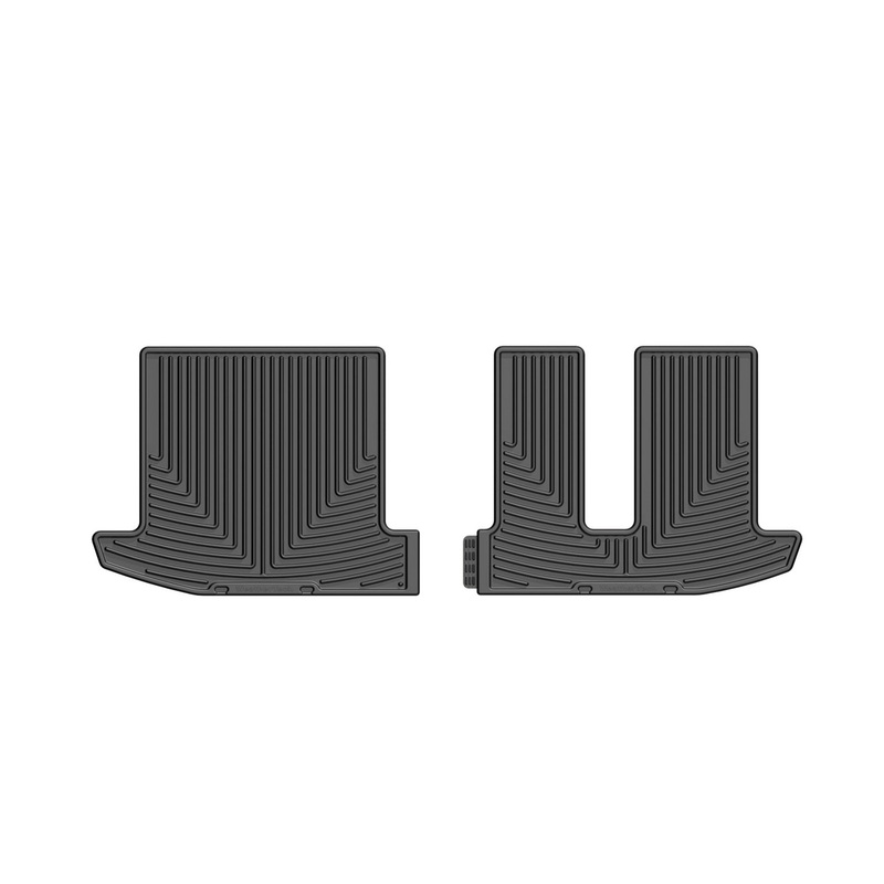 All Weather Floor Mats; Black; Third Row; - CFRI736078363