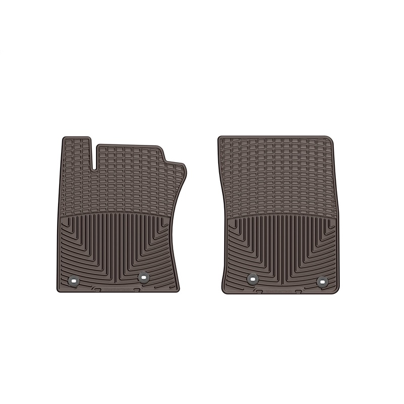 All Weather Floor Mats; Cocoa; Front; - CFRI736078330