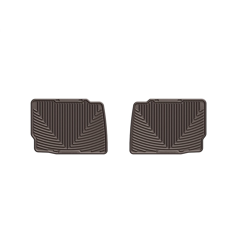 All Weather Floor Mats; Cocoa; Rear; - CFRI736078270