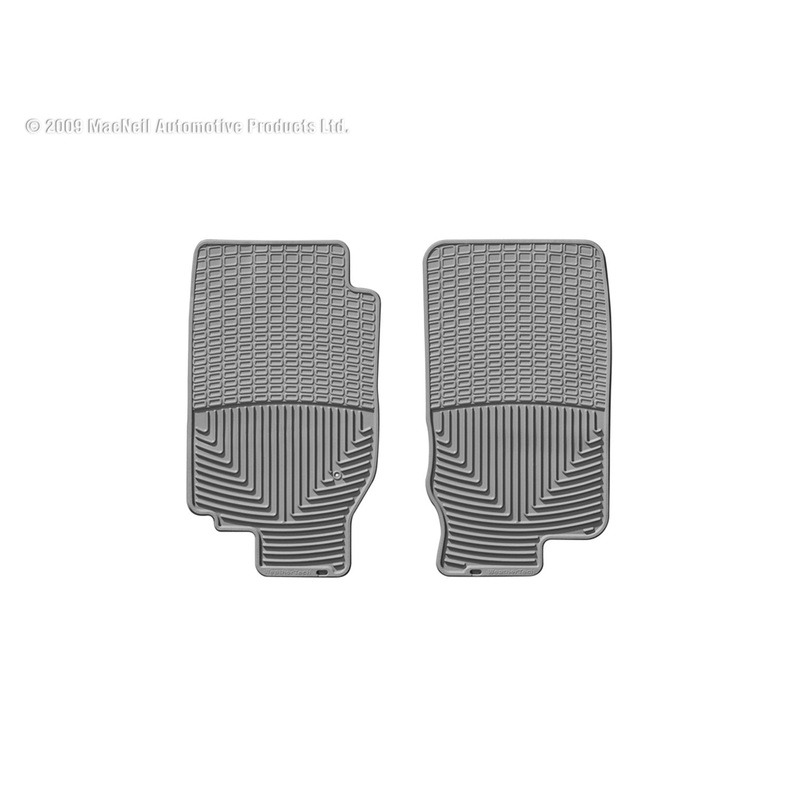 All Weather Floor Mats; Gray; Front; - CFRI736078301