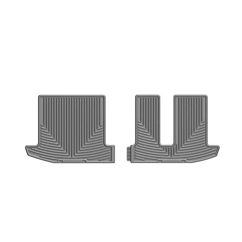 All Weather Floor Mats; Gray; Third Row; - CFRI736078357