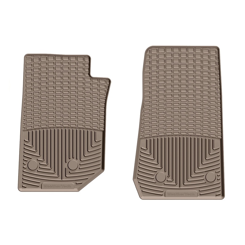 All Weather Floor Mats; Tan; Front; - CFRI736078198