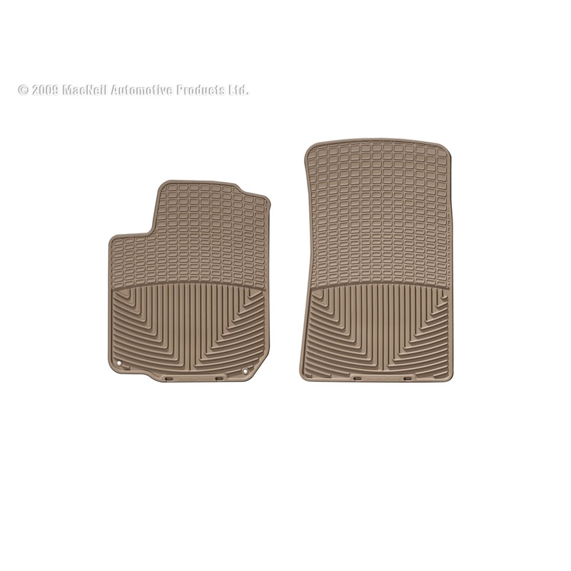 All Weather Floor Mats; Tan; Front; - CFRI736078213