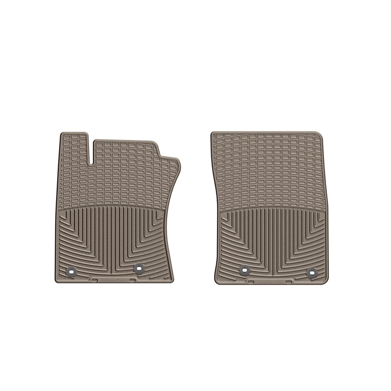 All Weather Floor Mats; Tan; Front; - CFRI736078324