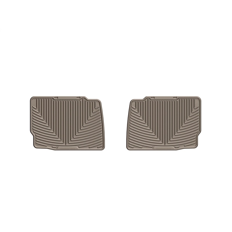 All Weather Floor Mats; Tan; Rear; - CFRI736078267