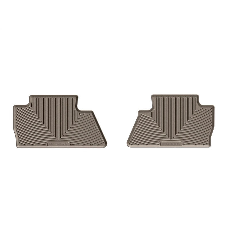 All Weather Floor Mats; Tan; Rear; - CFRI736078279