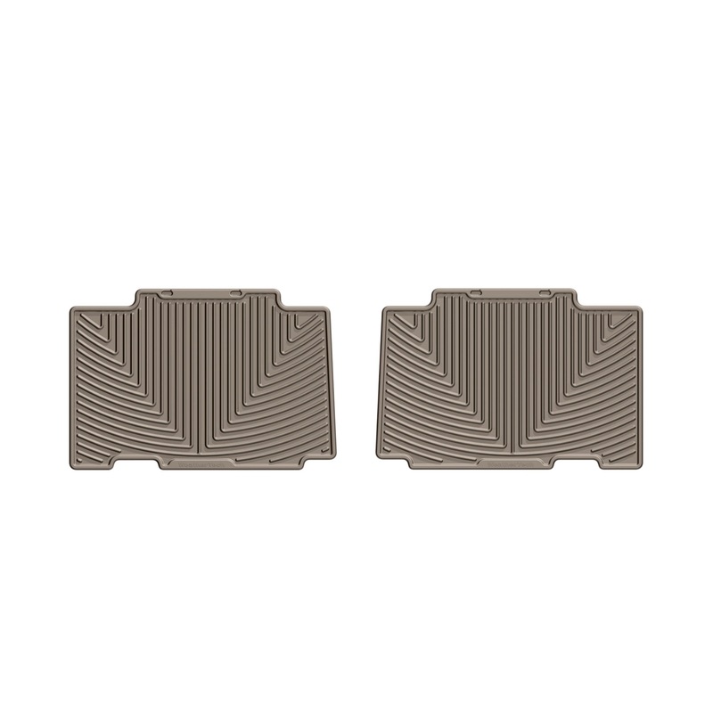 All Weather Floor Mats; Tan; Rear; - CFRI736078334