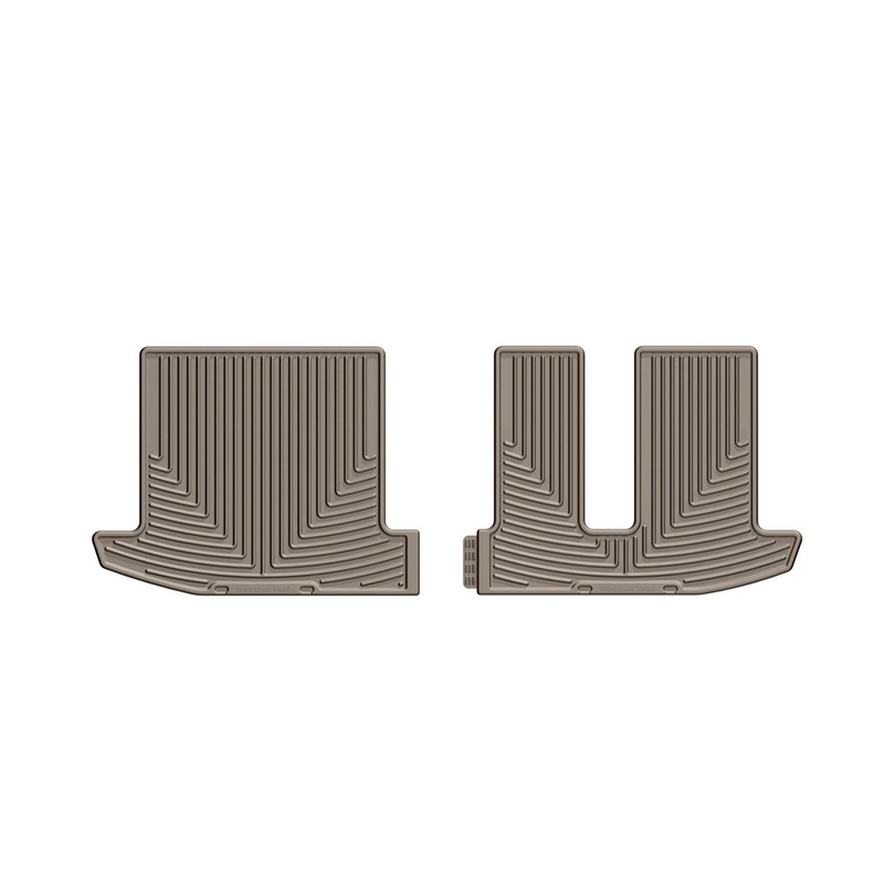 All Weather Floor Mats; Tan; Third Row; - CFRI736078355