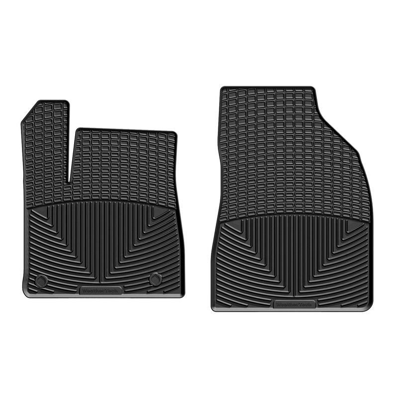 All Weather Floor Mats; Black; Front; - CFRI736078096