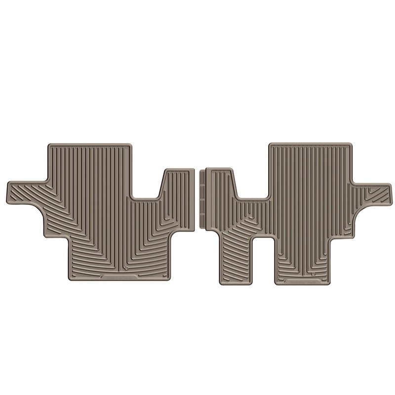 All Weather Floor Mats; Black; Third Row; - CFRI736078076
