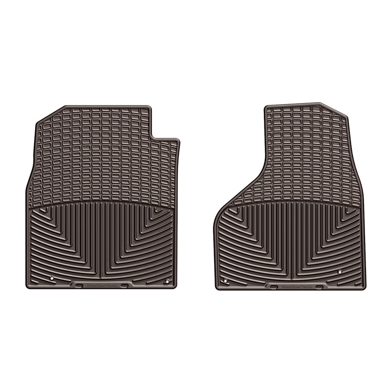 All Weather Floor Mats; Cocoa; Front; - CFRI736078053