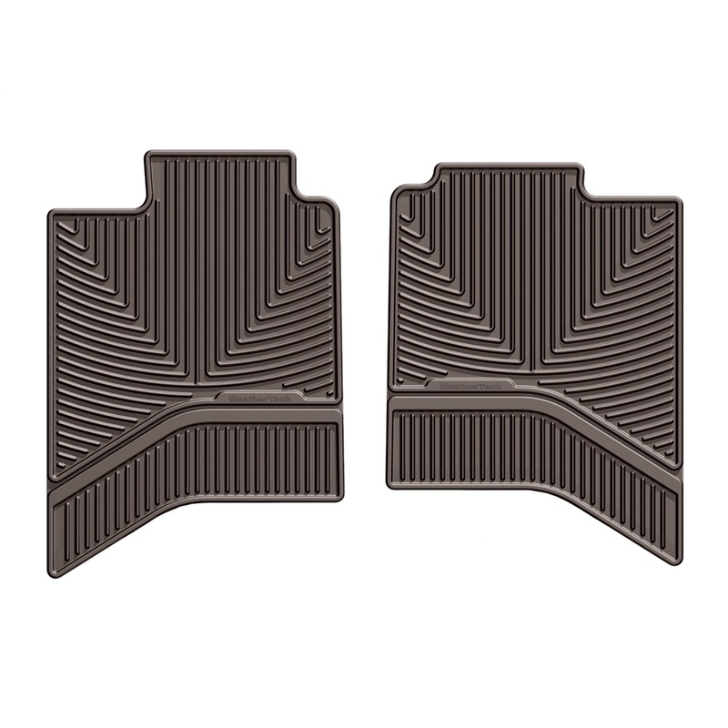 All Weather Floor Mats; Cocoa; Rear; - CFRI736078064