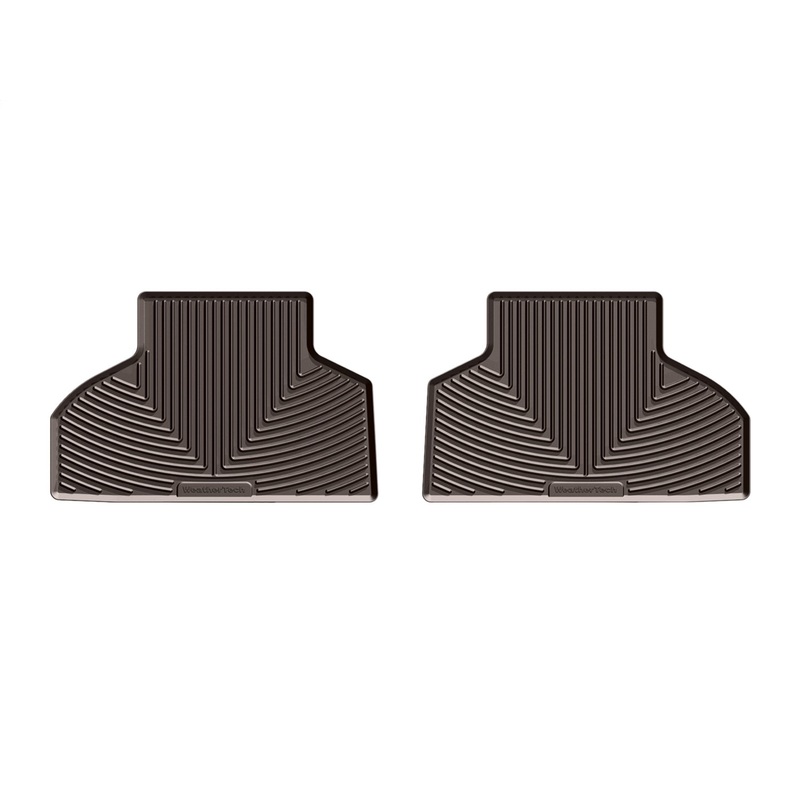 All Weather Floor Mats; Cocoa; Rear; - CFRI736078152