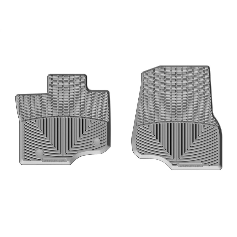 All Weather Floor Mats; Gray; Front; - CFRI736078002