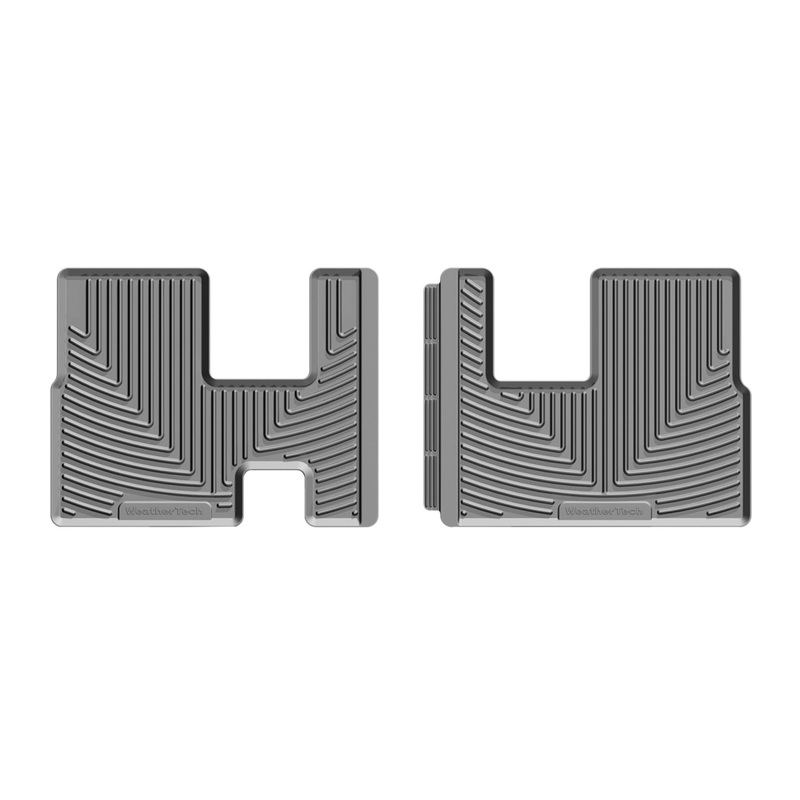 All Weather Floor Mats; Gray; Third Row; - CFRI736078072