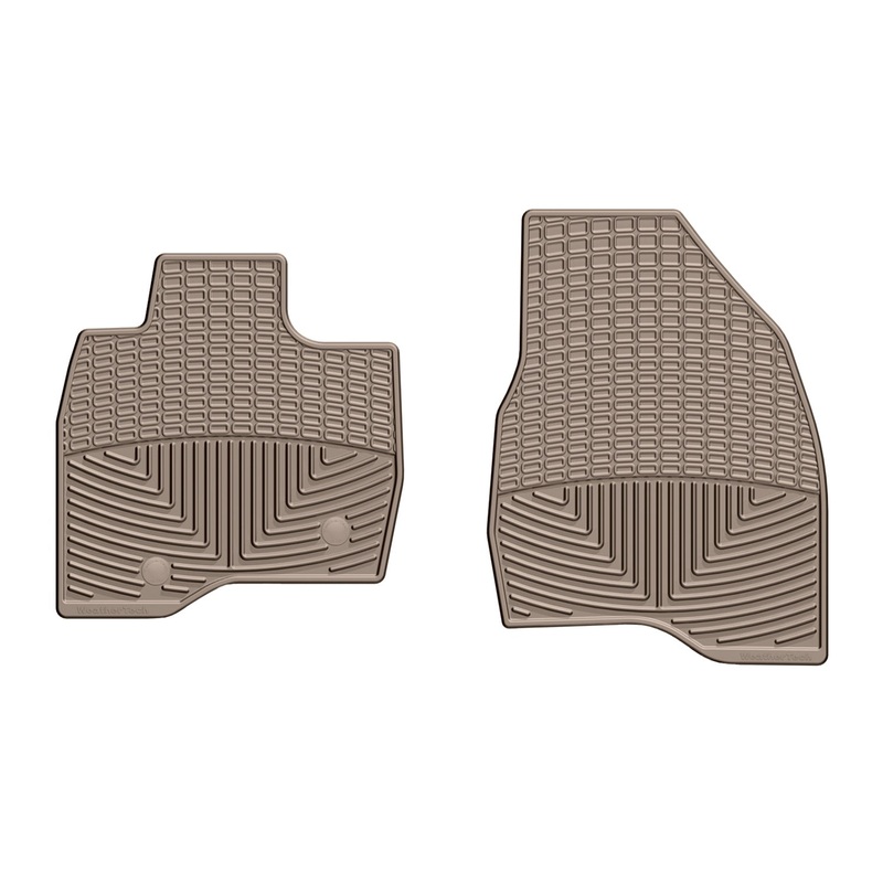 All Weather Floor Mats; Tan; Front; - CFRI736078006
