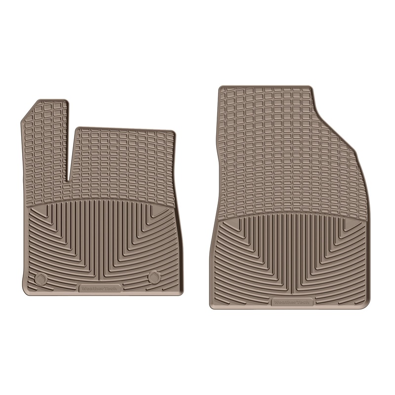 All Weather Floor Mats; Tan; Front; - CFRI736078088