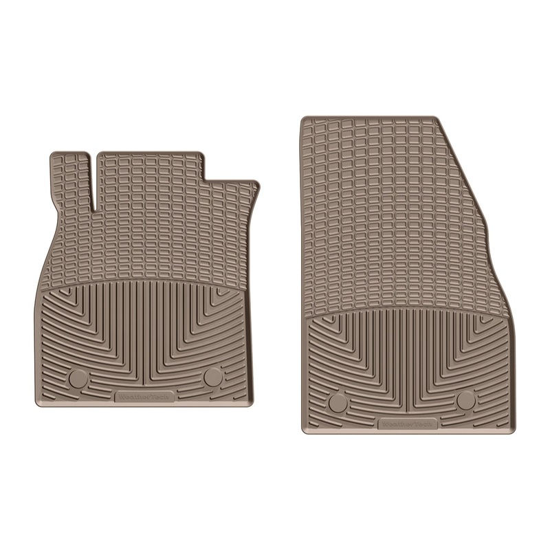 All Weather Floor Mats; Tan; Front; - CFRI736078185