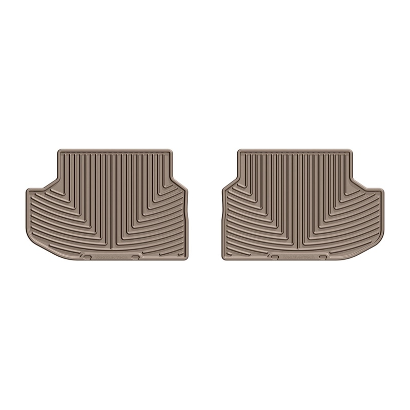All Weather Floor Mats; Tan; Rear; - CFRI736078102
