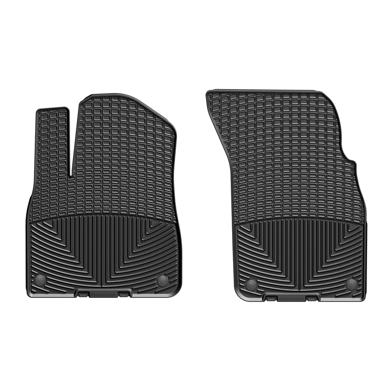 All Weather Floor Mats; Black; Front; - CFRI736077829