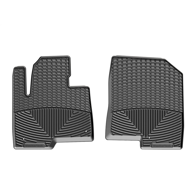 All Weather Floor Mats; Black; Front; - CFRI736077841