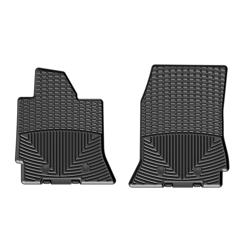 All Weather Floor Mats; Black; Front; - CFRI736077957